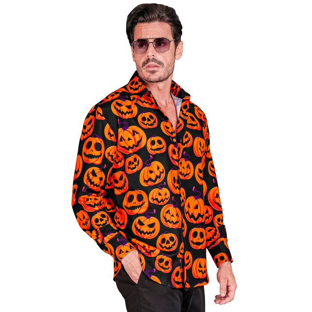 Camiseta de Halloween Calabaza