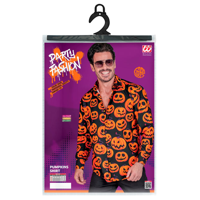 Camiseta de Halloween Calabaza