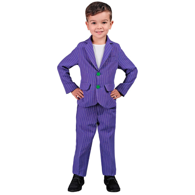 Disfraz Halloween Niño El Joker 2 piezas