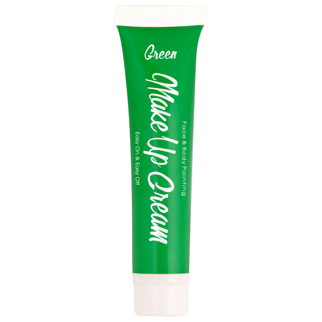 Pintura corporal verde