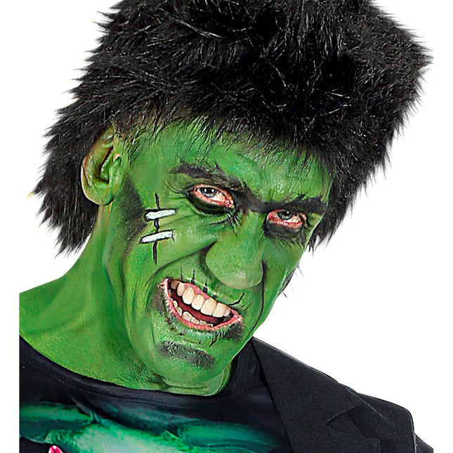 Pintura corporal verde