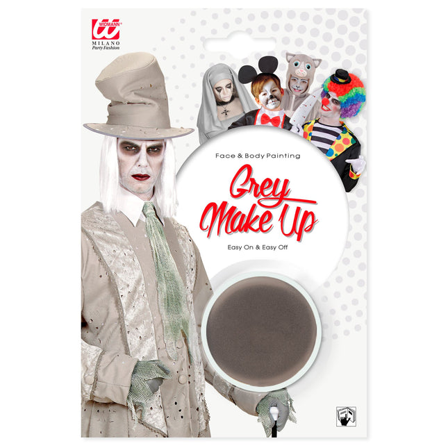 Maquillaje gris de base acuosa