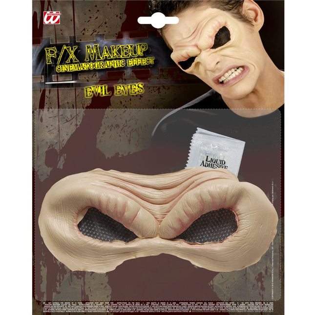 Máscara de Halloween Ojos Enfadados