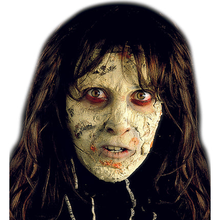 Pintura facial Halloween Negra