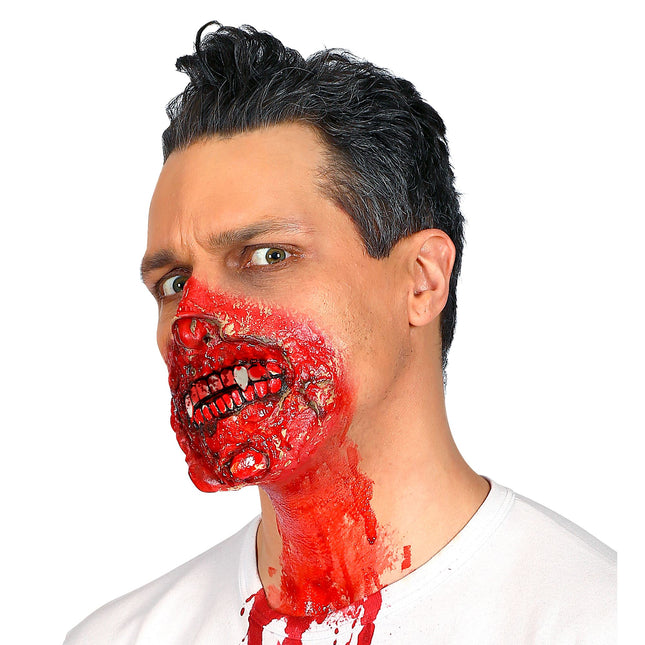 Dientes postizos de vampiro 2 piezas
