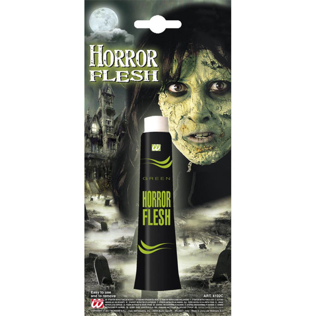 Halloween Pintura Facial Verde