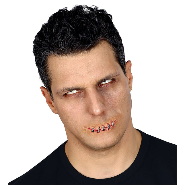 Halloween Boca Falsa Herida