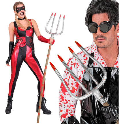 Tridente de Halloween 6 piezas