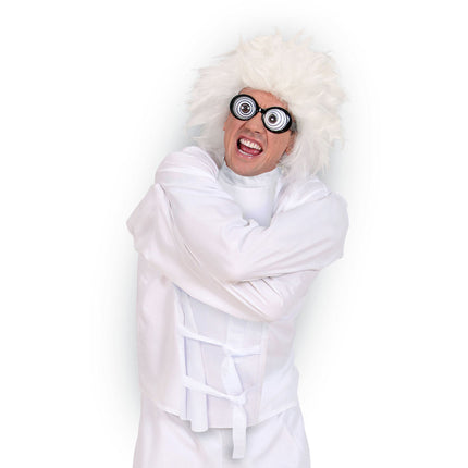 Traje blanco Camisa de fuerza
