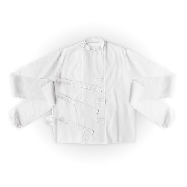 Traje blanco Camisa de fuerza