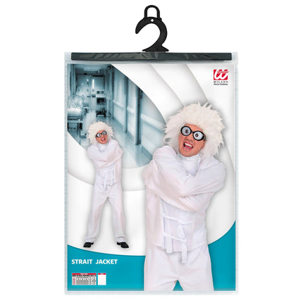 Traje blanco Camisa de fuerza