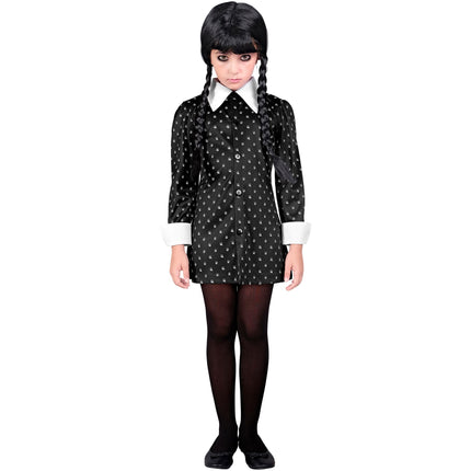 Disfraz Halloween Negro Niña Gótico
