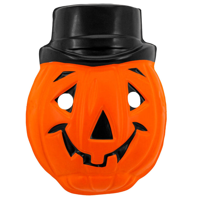 Mascarilla Calabaza Negra Naranja
