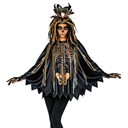 Poncho Vudú de Halloween