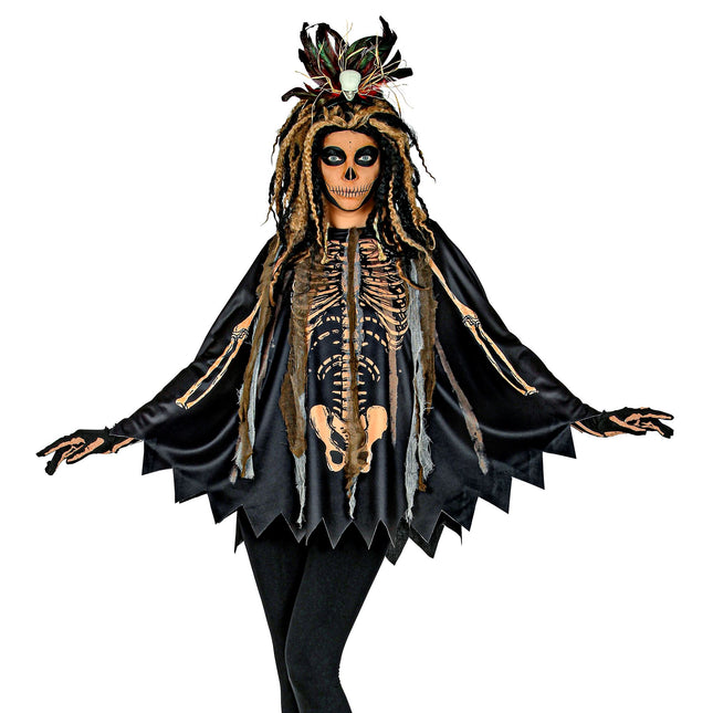 Poncho Vudú de Halloween