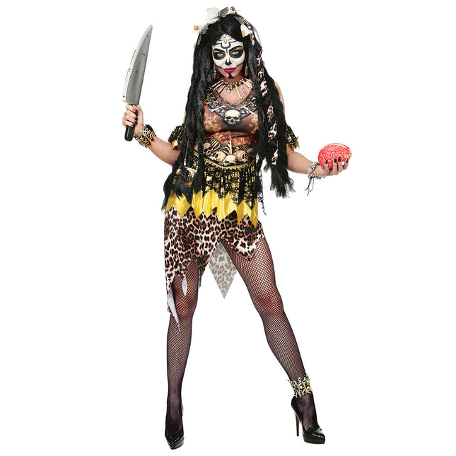 Disfraz de Halloween Vudú para Mujer