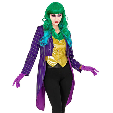 Chaqueta Halloween Señoras Joker