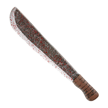 Machete Sangriento Falso Halloween 56cm