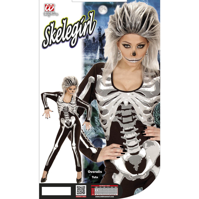 Mono Halloween Señoras Esqueleto