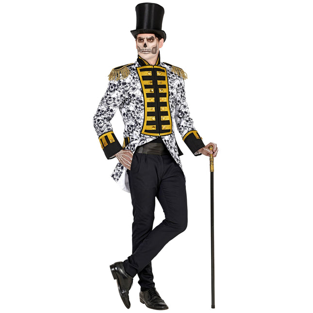 Chaqueta Halloween Hombre Calaveras