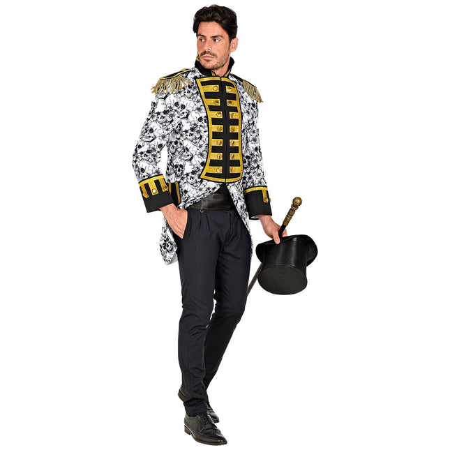 Chaqueta Halloween Hombre Calaveras