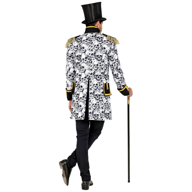 Chaqueta Halloween Hombre Calaveras