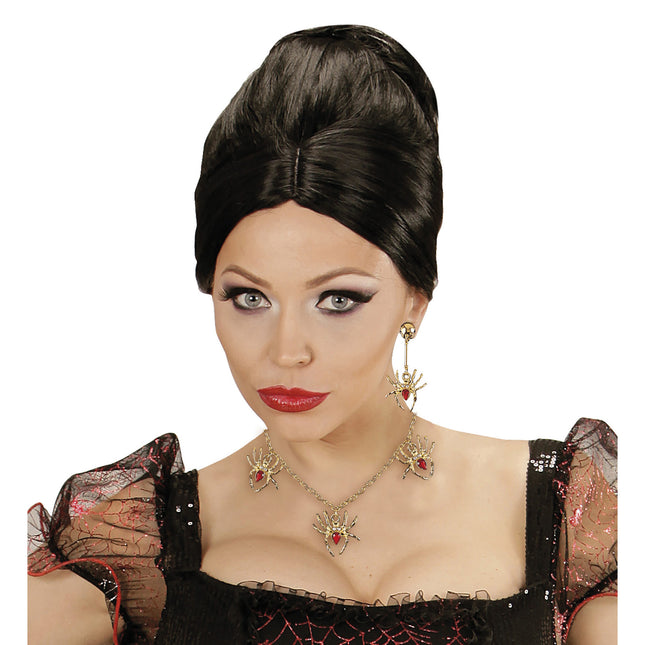 Set Accesorios Halloween Arañas 2 piezas