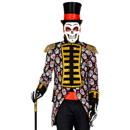 Chaqueta Día De Los Muertos Hombre Neón