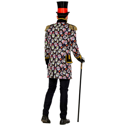 Chaqueta Día De Los Muertos Hombre Neón