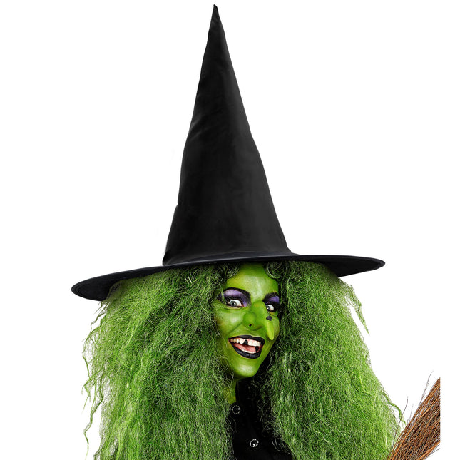 Sombrero de bruja de Halloween Punto Negro