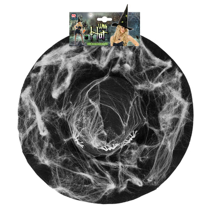 Sombrero de bruja de Halloween Arañas que brillan en la oscuridad