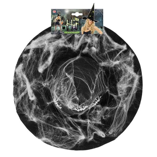 Sombrero de bruja de Halloween Arañas que brillan en la oscuridad