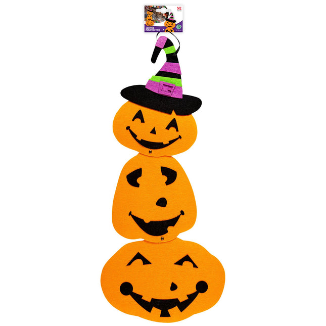 Decoración de pared de Halloween Calabaza 60cm