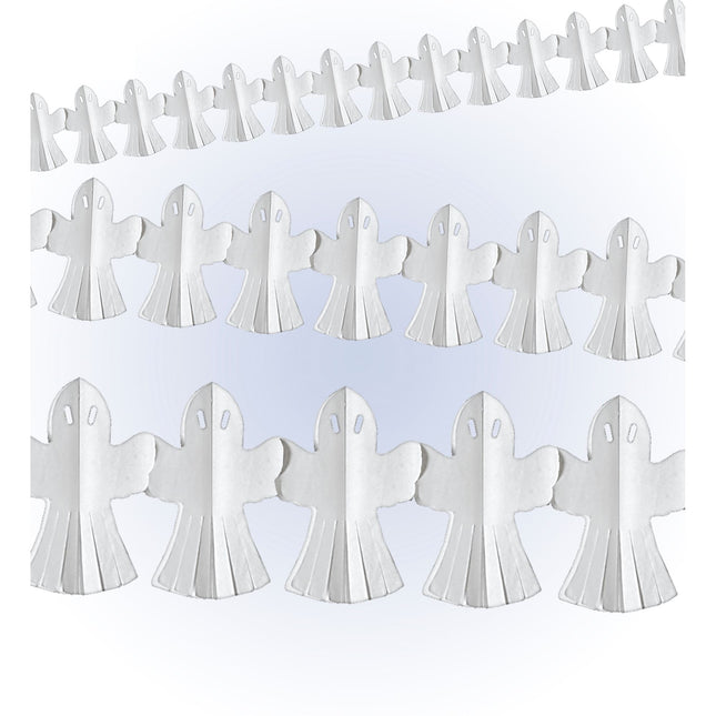 Guirnalda de Halloween Fantasma 3m
