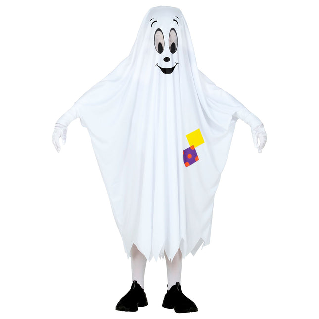 Disfraz Halloween Fantasma Blanco Niño