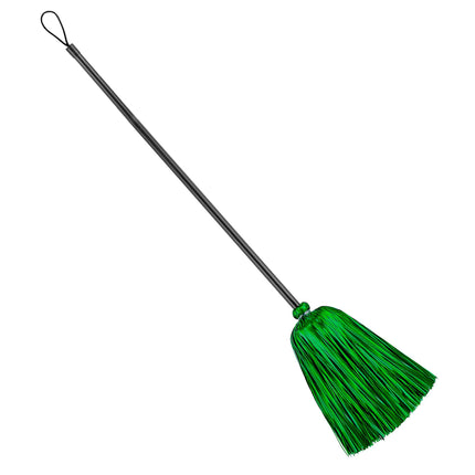 Escoba de bruja Halloween Verde 92cm