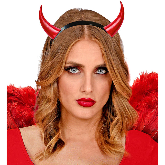 Diadema de Halloween Cuernos de Diablo
