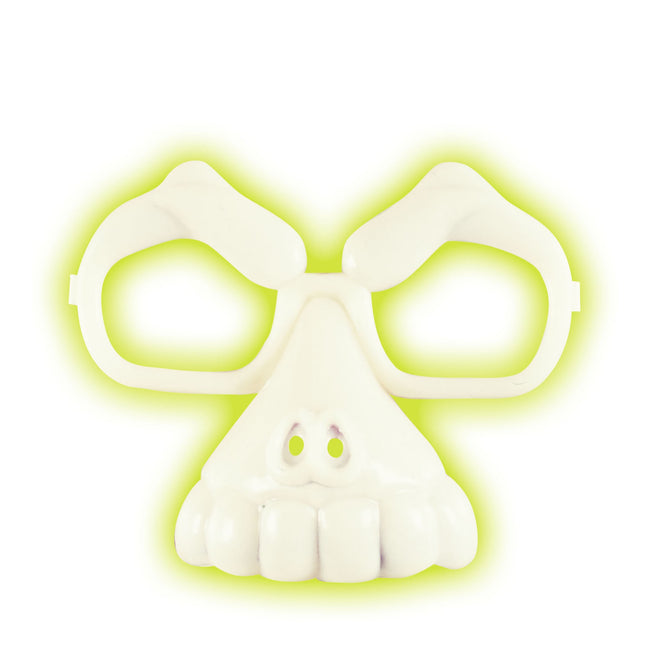 Gafas de Halloween Esqueleto que brilla en la oscuridad