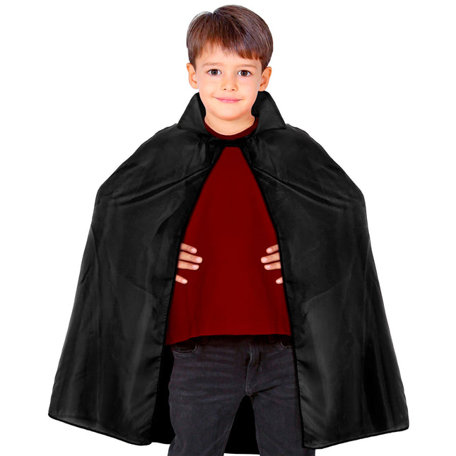 Capa de Halloween Niño Negro