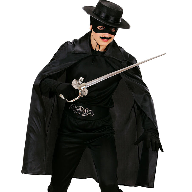 Capa de Halloween Niño Negro