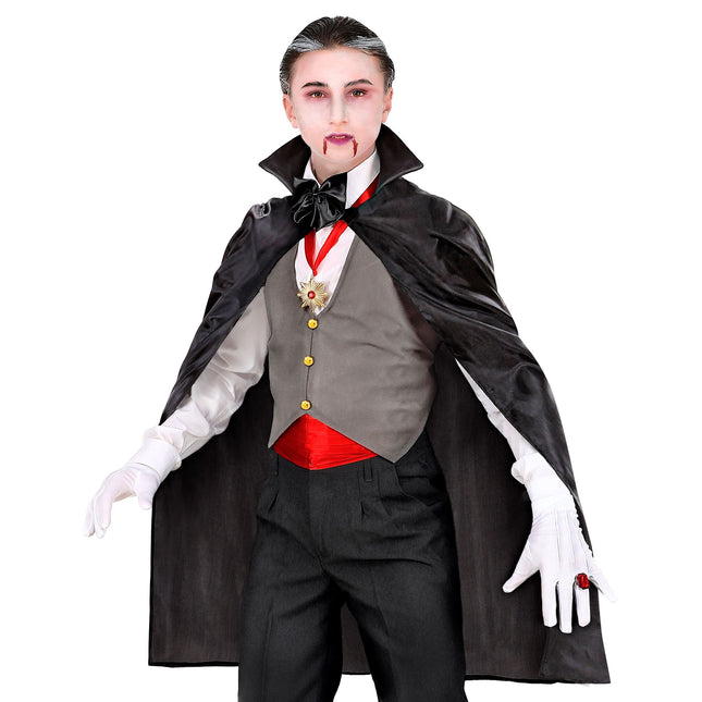 Capa de Halloween Niño Negro