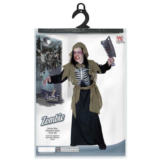 Disfraz Halloween Niño Zombie Esqueleto