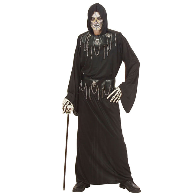 Disfraz de Halloween de Maestro Calavera para Hombre