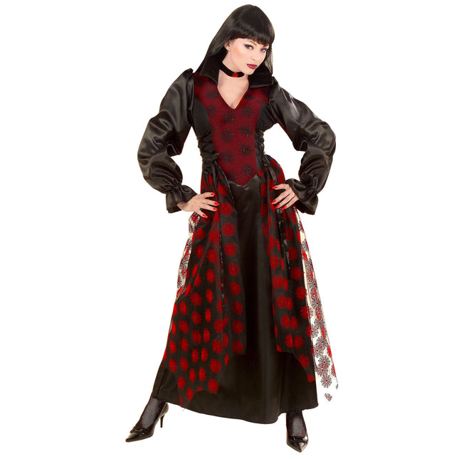Vestido de Halloween Vampiresa Victoriana
