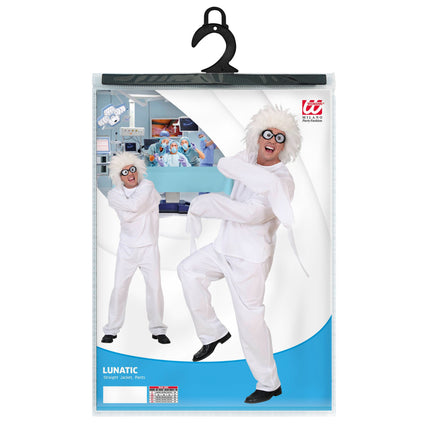 Disfraz de Halloween Blanco Loco para Hombre