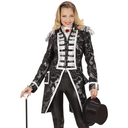 Chaqueta Circus Negro Plata Señoras