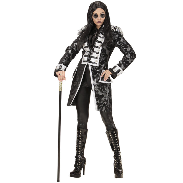 Chaqueta Circus Negro Plata Señoras