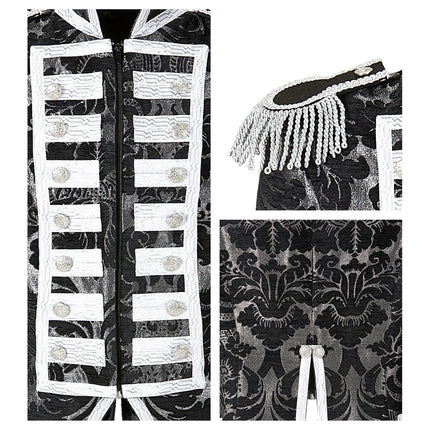 Chaqueta Circus Negro Plata Señoras
