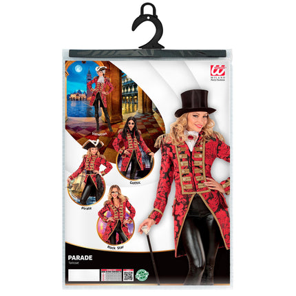 Chaqueta Circus Oro Rojo Mujer