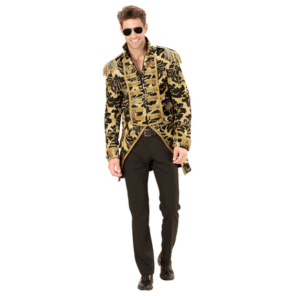 Chaqueta Circus Negro Oro Hombre